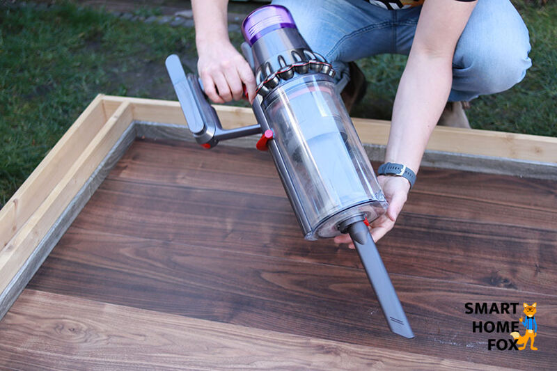 The attached crevice nozzle